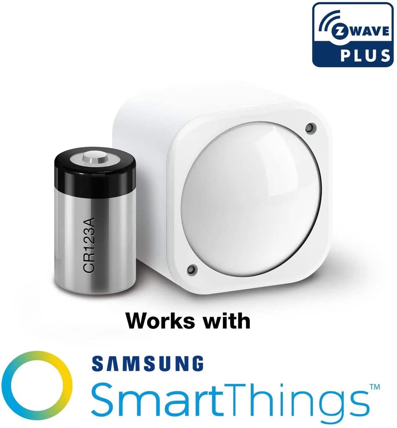 Sensor de humedad y temperatura de movimiento z-wave Plus 6 en 1, Sensor de vibración UV, Multisensor 6 con batería compatible con asistente de hogar