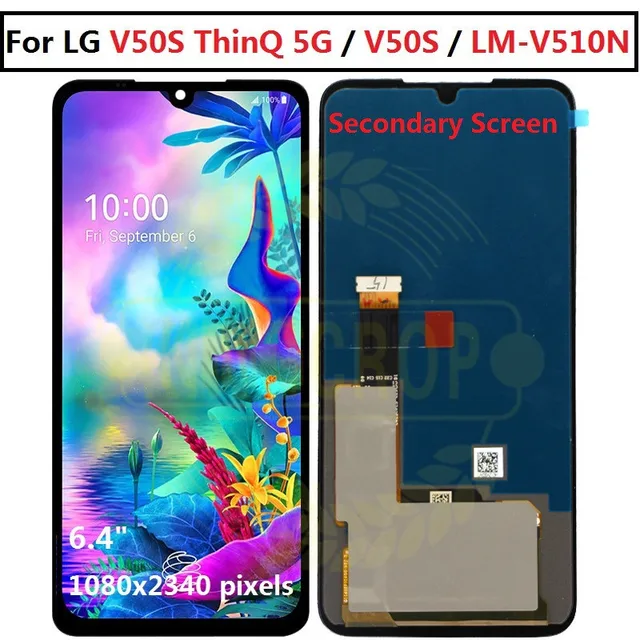 For LG V50S ThinQ 5G LCD Display Touch Screen Digitizer