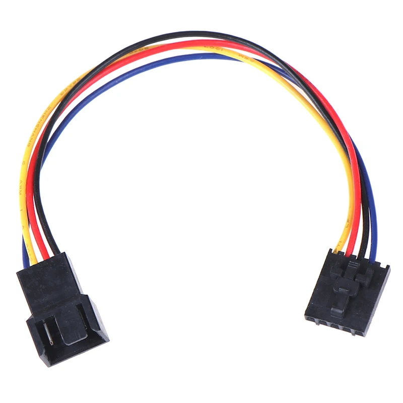 5Pin to 4Pin Fan Connector Adapter Converter Extension Cable Wire for 5 Pin Latch Styles PC 4
