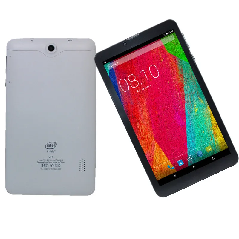 3G Телефонный звонок планшетный ПК четырехъядерный 7 дюймов Vi7 Wifi GPS Android 5 1 sim карта