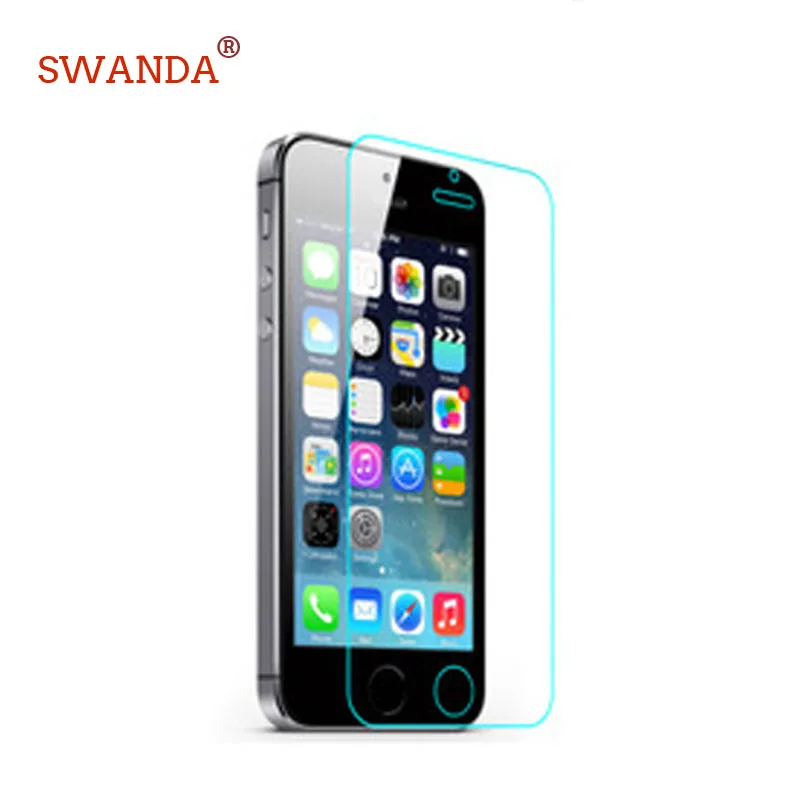 Высокопрозрачное закаленное стекло для iphone 5 0 26 мм 9 H 2.5D защита экрана|tempered glass|glass