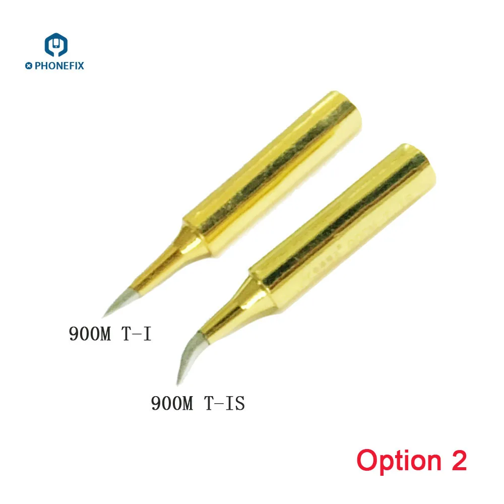 

PHONEFIX Universal Jumper Wire Soldering Iron Tip 900M Series Replaceable Iron Head for iPhone / Android Mobile Phone Repair