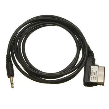 

Vehemo 3.55mm Audio AUX Adapter Cable MMI AUX Adapter Cable AMI Male AUX Adapter Cable for Interface Music