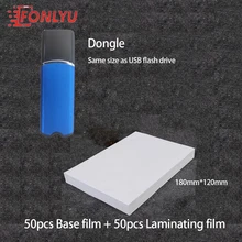 Dongle Print Box urządzenie do tylnej okładki ochronne puste Film zdjęcie zdjęcie DIY drukowanie zrobić telefon komórkowy z powrotem wzory filmowe