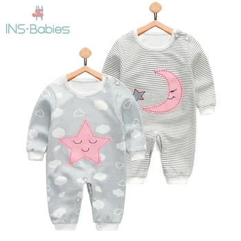 

Spring Autumn Infant Uniform Dress, Newborn Cloth Boys Girls Long Sleeved Jumpsuit Outerwear Cotton Romper Baby Boutique Clothes
