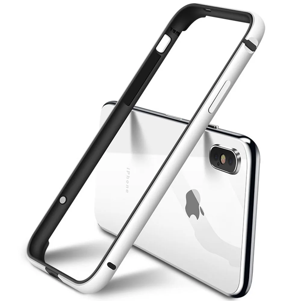 Luxury Shockproof Silicone Metal Frame Bumper Phone Case
