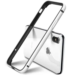 Luxury Shockproof Silicone Metal Frame Bumper Phone Case - iPhone 12 Mini (Silver)