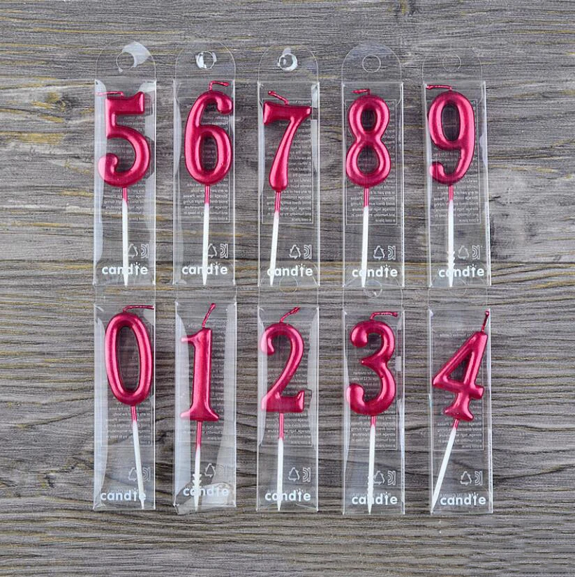 Velas De Cumpleaños Pequeñas Tipo Muñeca, Rojas, 100 Unidades - Para Tartas Y Decoración