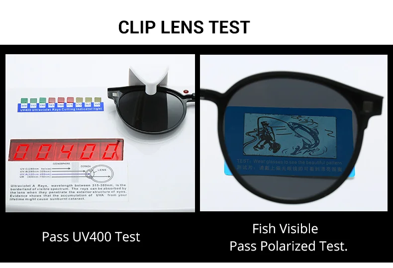Ralferty, 2 в 1, женские магнитные солнцезащитные очки, солнцезащитные очки, поляризационные, на застежке, солнцезащитные очки, Круглые, полуоправа, очки, мужские очки Z8026