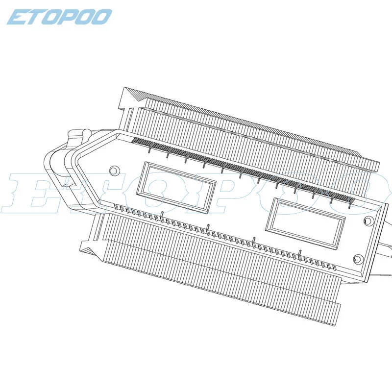 Etopoo Honor Produced 125/250 Size Self-Locking Plastic Contour Feet Profiling-Foot Contour Gauge