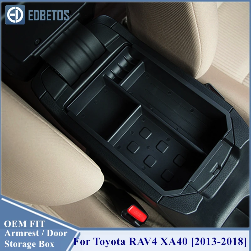Подлокотник для Toyota RAV4 XA40 2013 2018 контейнер хранения с центральным подлокотником