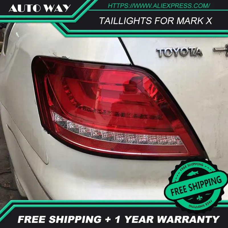 Автомобильный Стильный чехол для Toyota Mark X задние фонари 2005-2009 задние фонари Toyota Mark задние фонари светодиодный задний фонарь динамический сигнал поворота