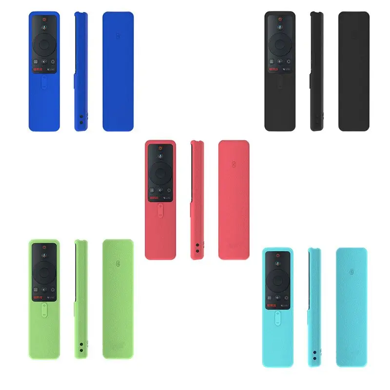 

Protective Cover Soft Silicone Skin Remote Control Case Anti-Slip Shockproof Replacement for Xiaomi Mi Box S Controller