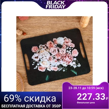 

Cutting board-tray "Bouquet of roses" 36x28 cm 4847162