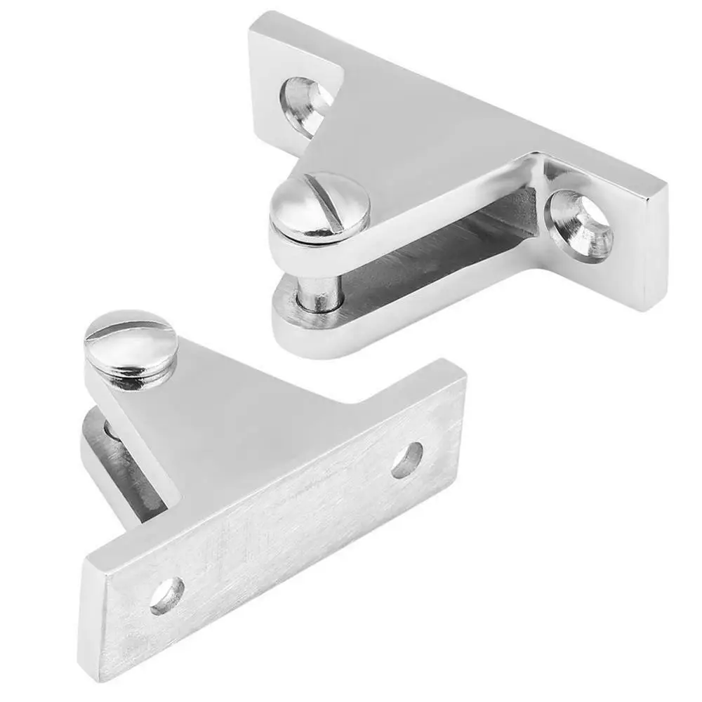 2pcs Stainless Steel Deck Hinge Boat Bimini Top Fitting 90 Degree | Автомобили и мотоциклы