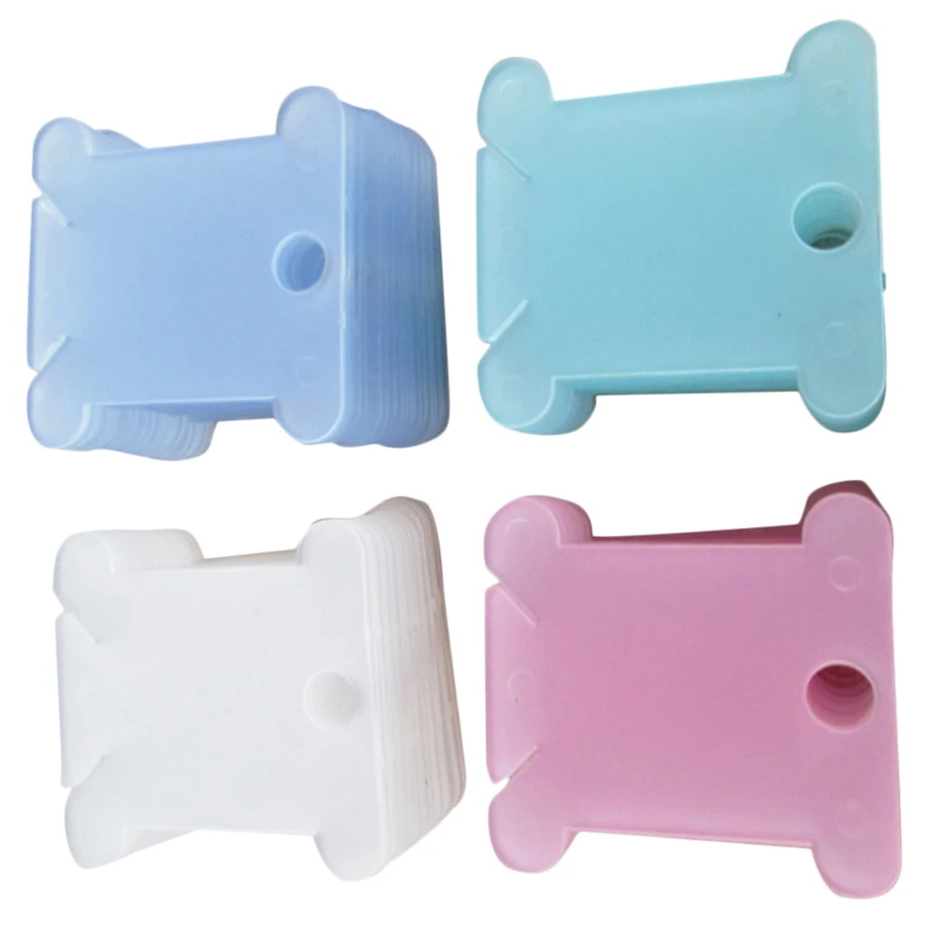 Yarn Holder Board Sewing Cross Stitch Floss Embroidery Thread Bobbin Pack of 100pcs