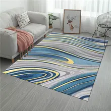 Светильник, роскошный абстрактный ковер, гостиная, журнальный столик, подушка, диван в скандинавском стиле, спальня, полная прикроватных одеял