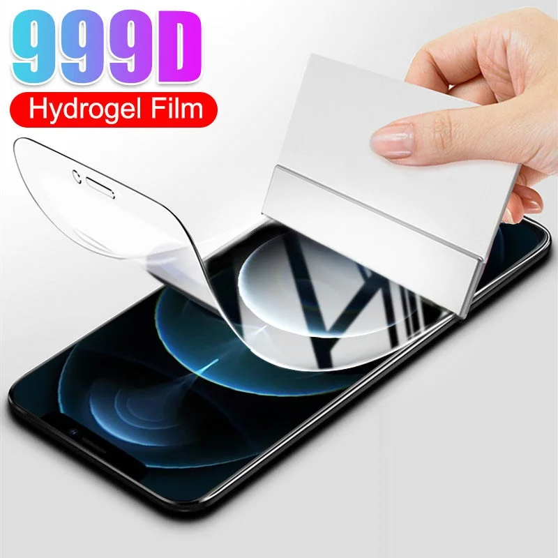 Pellicola Hydrogel Per Iphone 11 12 Pro X Xr Xs Max Pellicola Salvaschermo Per Iphone 7 8 6 6S Plus 5 5S Se Film