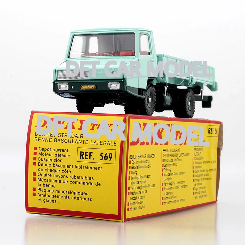 1:43 игрушечный автомобиль из сплава 569 ATLAS грузовик модель детского игрушечного грузовика авторизованный игрушки для детей