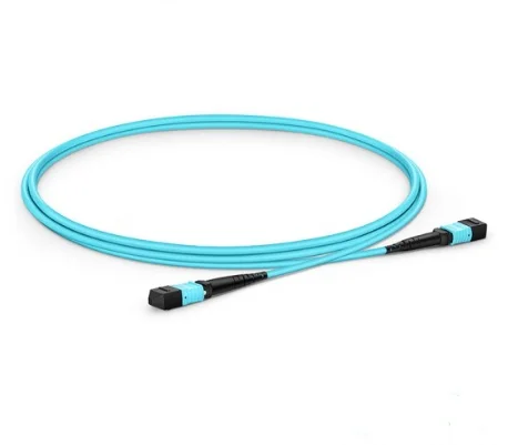 1m MPO Fiber Patch Cable 12 cores OM3 UPC jumper Female to Cord multimode Trunk Optic fibra | Мобильные телефоны и