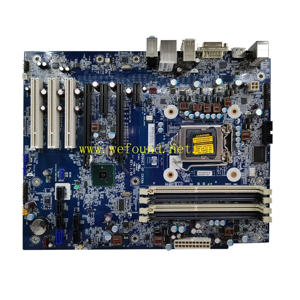 Материнская плата 100% для HP Z200 CMT Tower 506285-001 503397-001 | Компьютеры и офис