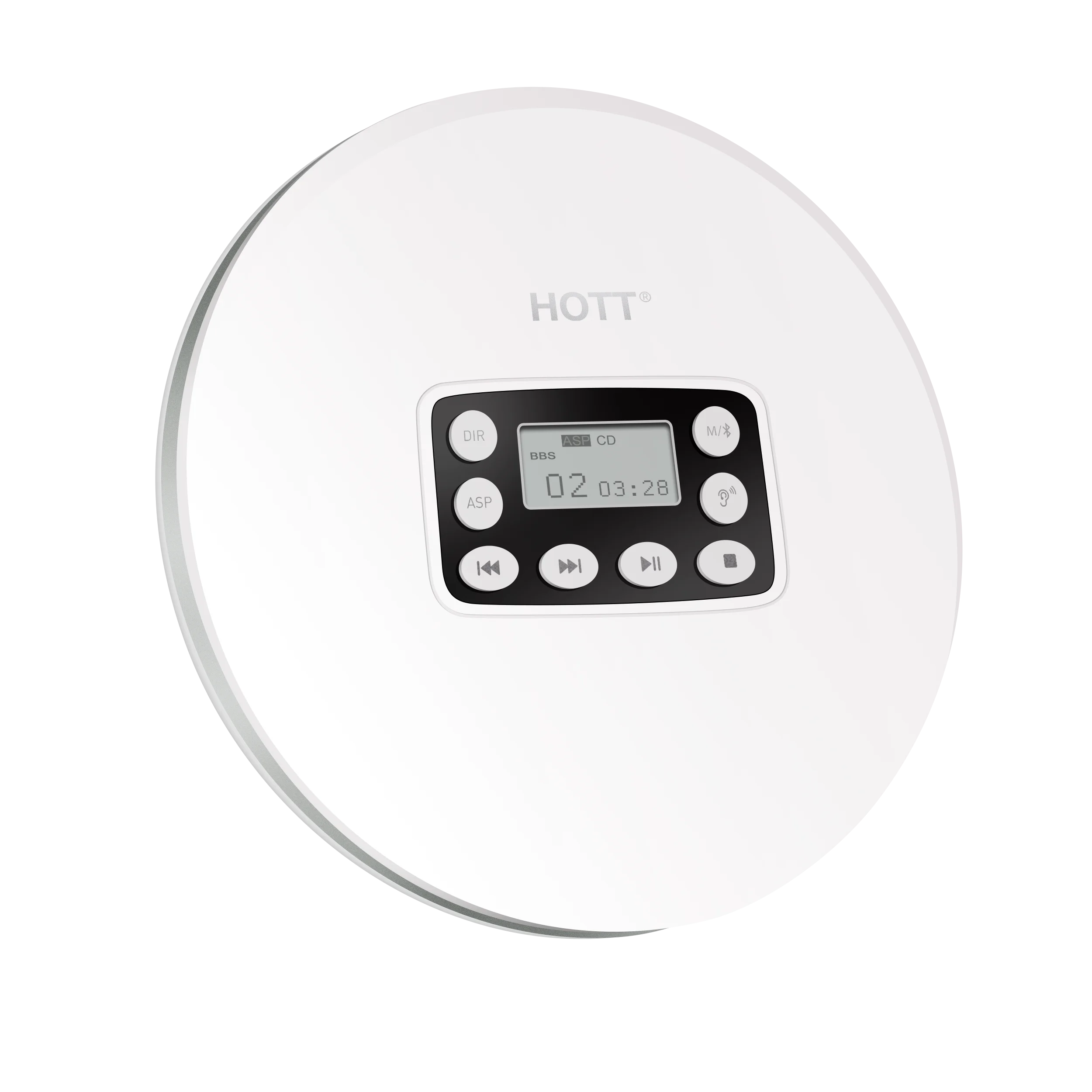 Портативный Bluetooth CD плеер для автомобиля HOTT компактный дискман плейер Волкман MP3