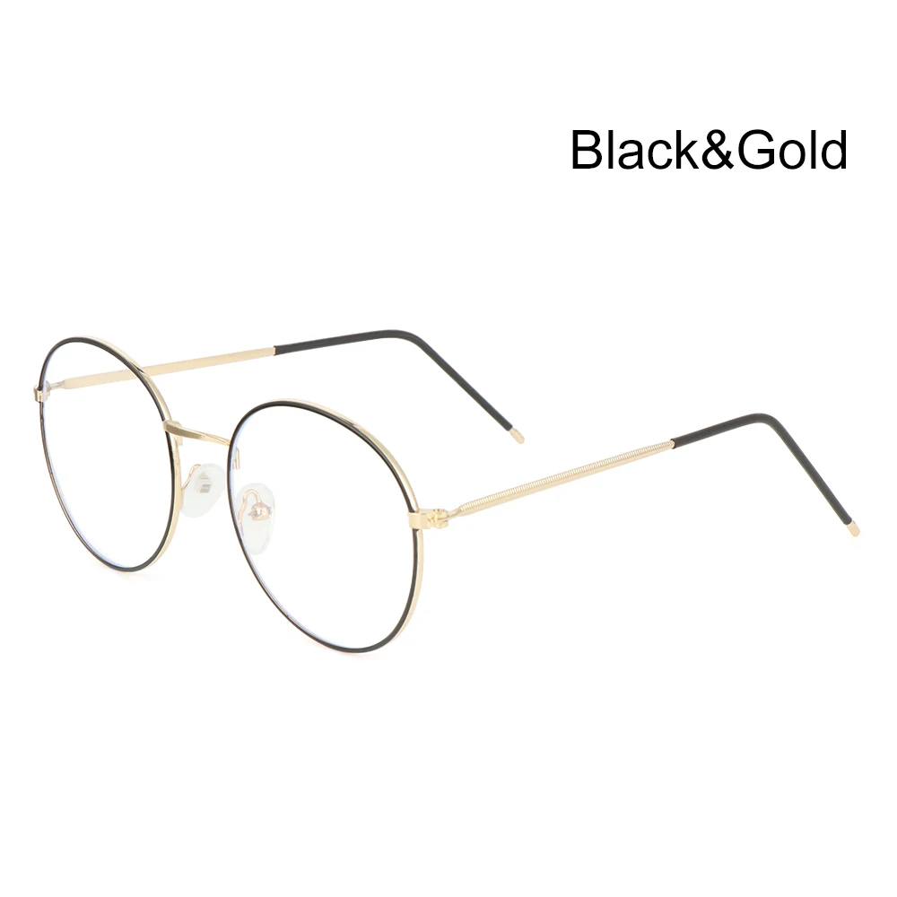 Oversized Metal Frame Eyewear Unisex Fashion Vintage Square/Round FrameAnti-UV Glasses Optical Spectacles Vision Care Eyeglasses blue light blockers Blue Light Blocking Glasses