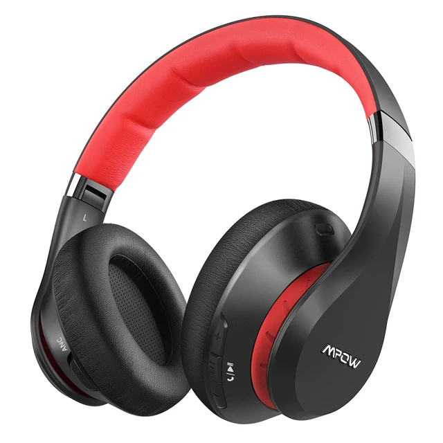 Mpow 059 Plus Wireless Headphones Active Noise Canceling Bluetooth Headset  with 40h Playtime CVC8.0 Mic Fast Charge for Phone PC