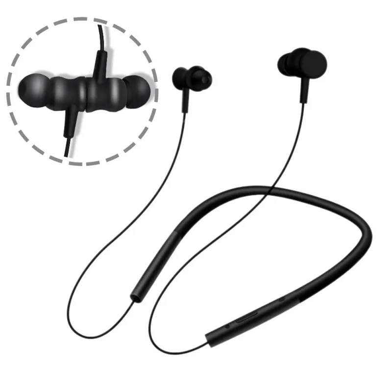 Спортивные Bluetooth 5,0 басы Наушники Беспроводные HD стерео шейные наушники-вкладыши для спортзала пробежки популярные наушники 5VV