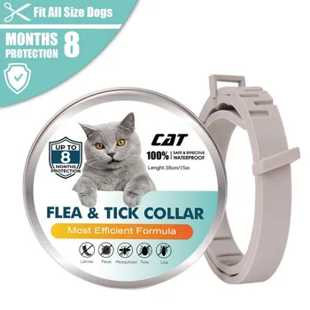 

Pet Mosquito Repellent Cat Collar Flea Prevent Natural Essential Oil Pet Ticks Treatment Cat Collar Pet Cat Collar