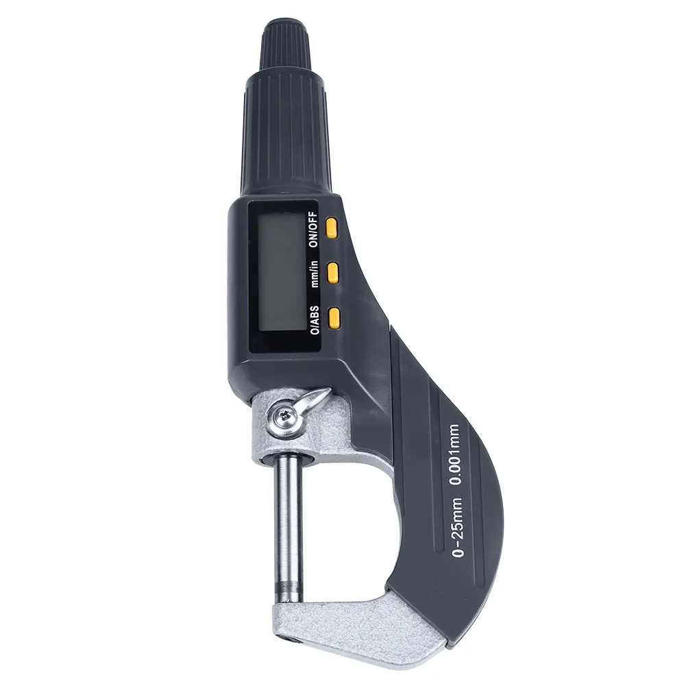 

Precise Electronic Digital Micrometer 0.001 Resolution With Three Keys