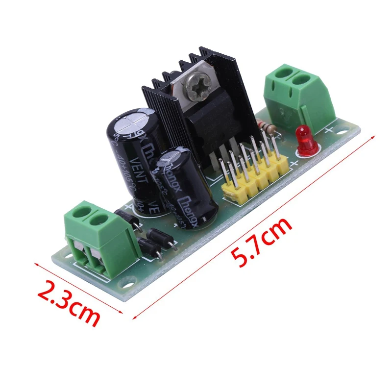 L7805 LM7805 с тремя клеммами Напряжение Регулятор модуль 5V для Arduino