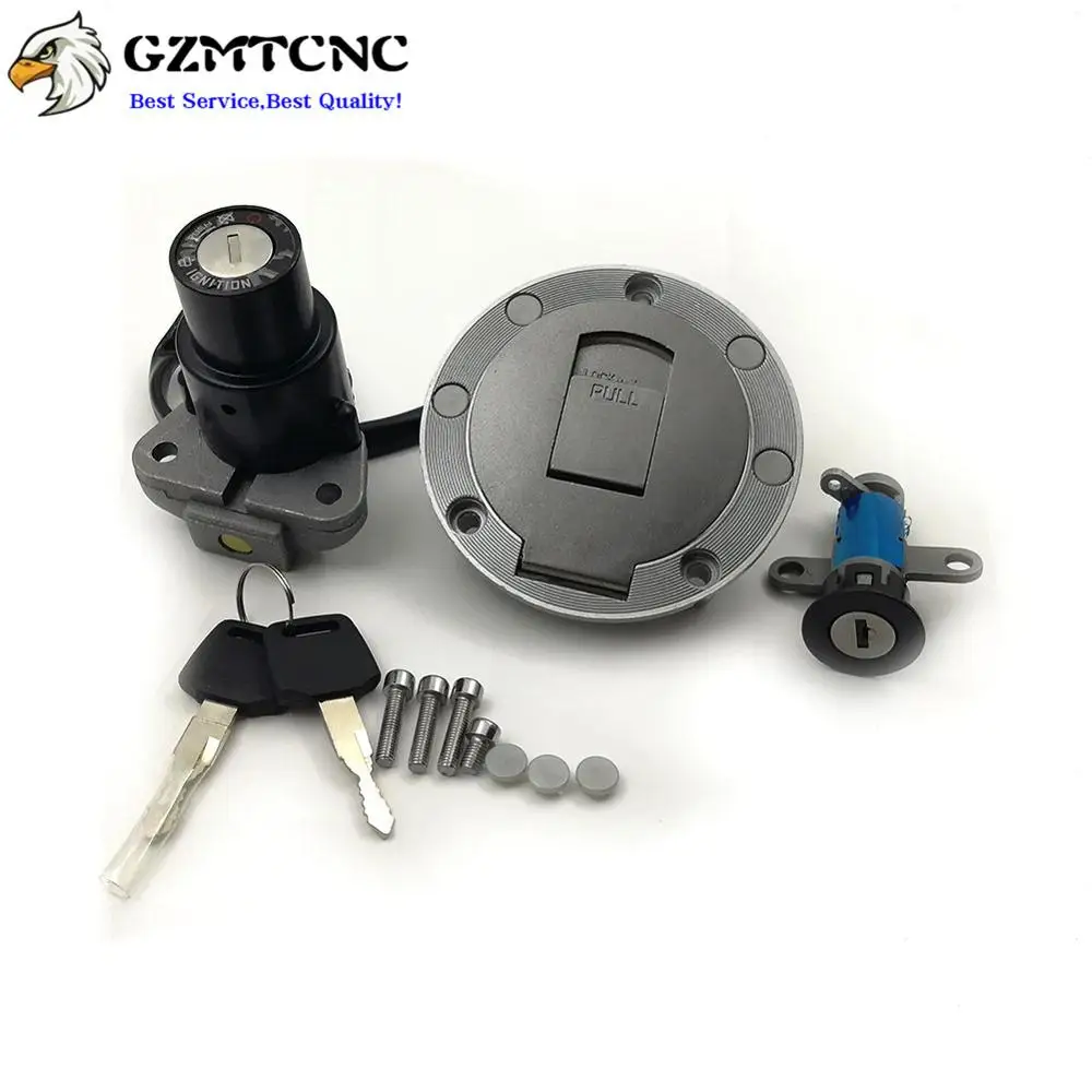 

Ignition Switch Start Fuel Oil Tank Gas Cap Seat Lock Set w/ keys For Yamaha TZR125 TZR150 TZM150 TZR TZM 125 150 TDM850 TDM 850