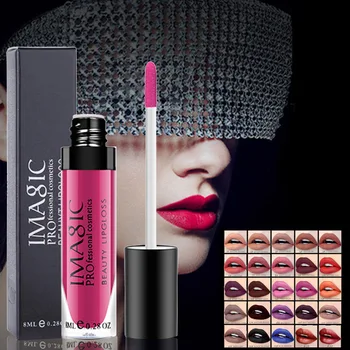 

Newly Matte Lipgloss Moisturizing Long-lasting No Fade Non-stick Lip Glaze Gradient Lips Makeup CLA88