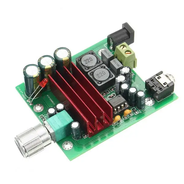 TPA3116 D2 8-25VDC 100 Вт моно сабвуфер цифровой усилитель плата NE5532 OPAMP | Электроника