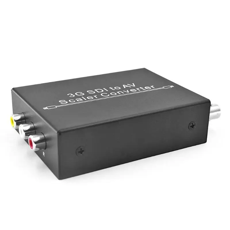  Top 3G Sd e Isd Hd A Video Composito Rca + L/R Stereo Analogico Audio Converter Scaler