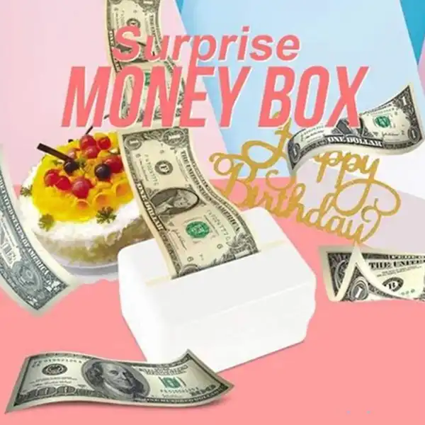 Boite A Gateau Gab Decoration De Gateau Coffre Fort Cadeau De Surprise Pour Fete D Anniversaire Tsh Shop Aliexpress