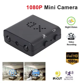 

Mini Camera Night Vision Infrared Motion Sensor Smallest Security Camcorder 1080P Taking Pictures Mini DV Home IR-CUT