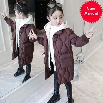 

Warm Cotton Children's Winter Jacket Cotton-padded Jacket Cotton-padded Clothes Winter Jacket Park for A Girl Lively Winter Coat