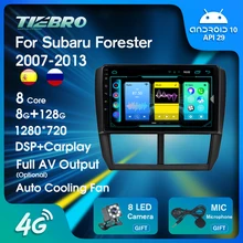 4G 2 Din Android10 0 Radio samochodowe dla Subaru Forester 3 SH dla Subaru Impreza 2007-2013 Navigator dla samochodów Radio Automotive Carplay tanie tanio TIEBRO CN (pochodzenie) podwójne złącze DIN 4*45w 128G System operacyjny Android 10 0 JPEG 1024*600 1 8kg bluetooth Wbudowany GPs