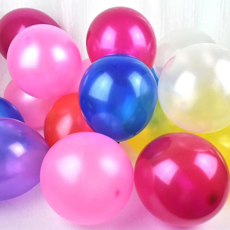 Латексные перламутровые шары 30 шт 10 дюймов deco anniversaire, товары для вечеринки на день рождения с новым годом, воздушные шары разных цветов