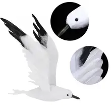 Высокая имитация пены садовый пейзаж животное птица лужайка фигурка украшение ремесло садовая фигурка декор птица Декор