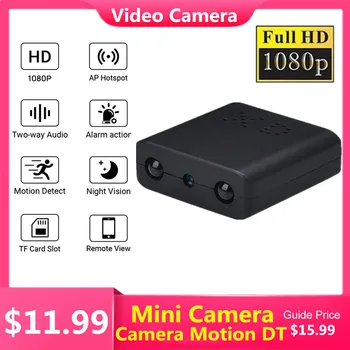 

2020 Full HD1080P Mini Camera Camcorders CCTV Infrared Night Vision Micro Cam Surveillance IP/AP Motion Detection SD card 720P