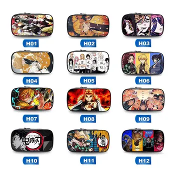 

Demon Slayer: Kimetsu No Yaiba Multi-function Pencil Case Cartoon Creative High-capacity Pencil Case Stationery Box