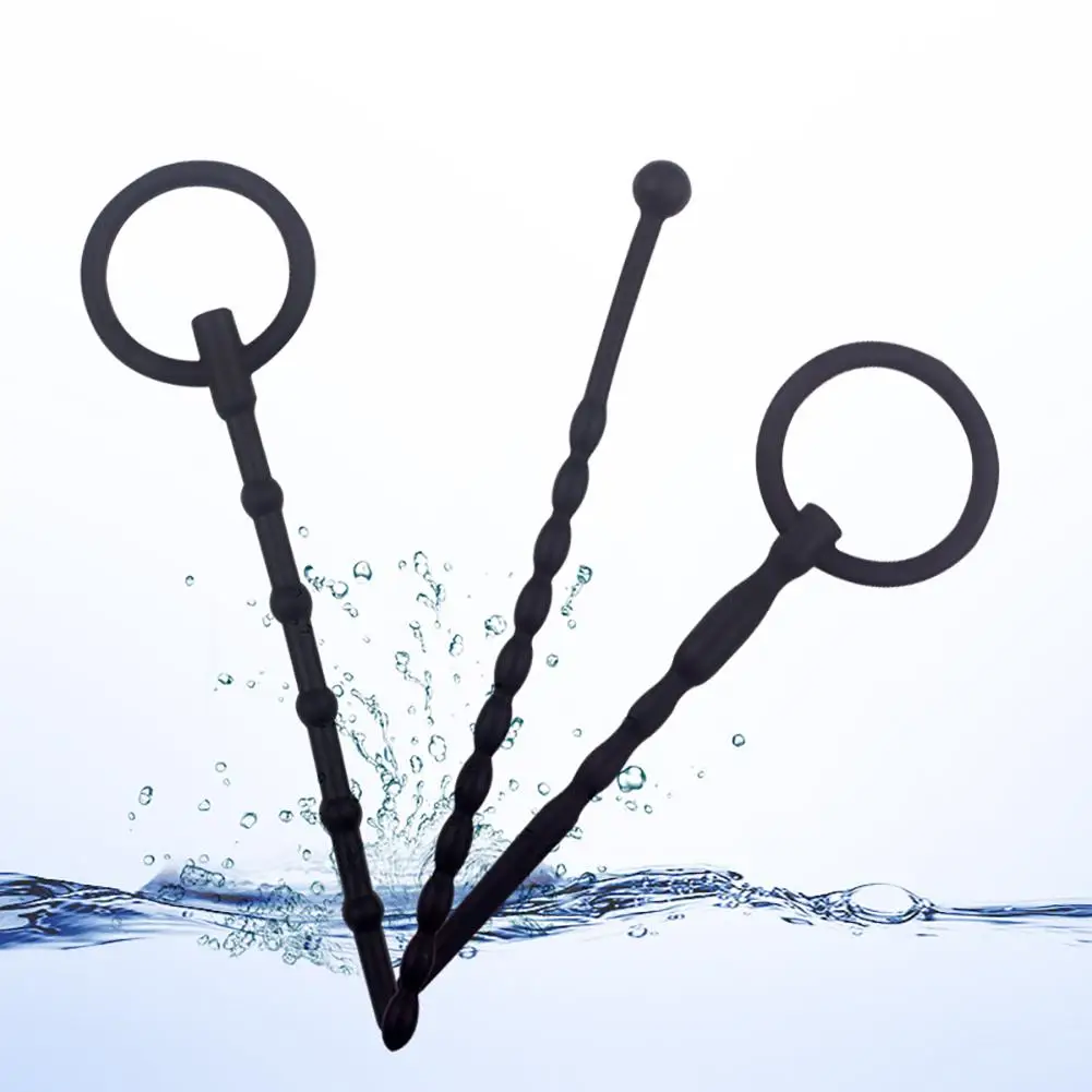 Silicone Urethra Catheter Male Penis Plug Tube Urethral Stretcher Adult Sex Toys for man easy to Clean keep in ventilated place | Красота и