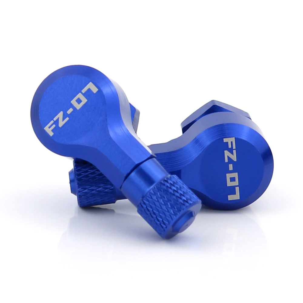 

Motorcycle Front and Rear CNC Wheel Tubeless Tire Valve Stems 90 Degree 11.3mm For Yamaha FZ-07