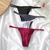 FINETOO M-XL Cotton Bikini Panties T-back Thong Sexy Low Waist Women Underwear Cotton G-String Underpants Femlae Lingerie 3Pcs ► Photo 3/6