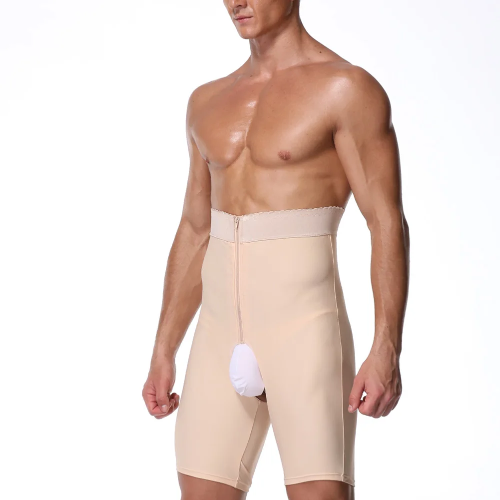 Для мужчин's пояс утягивающий высокий пояс для талии утягивающие штаны для живота Спортивное нижнее белье Корректирующее белье