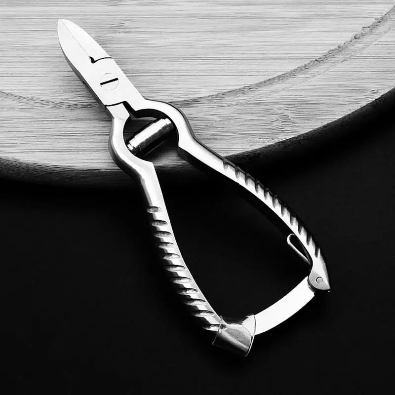 Кусачки для ногтей из нержавеющей стали, кусачки для ногтей, кусачки для хироподов 12,4 см, инструмент для работы, толстые тяжелые гвозди W2R8