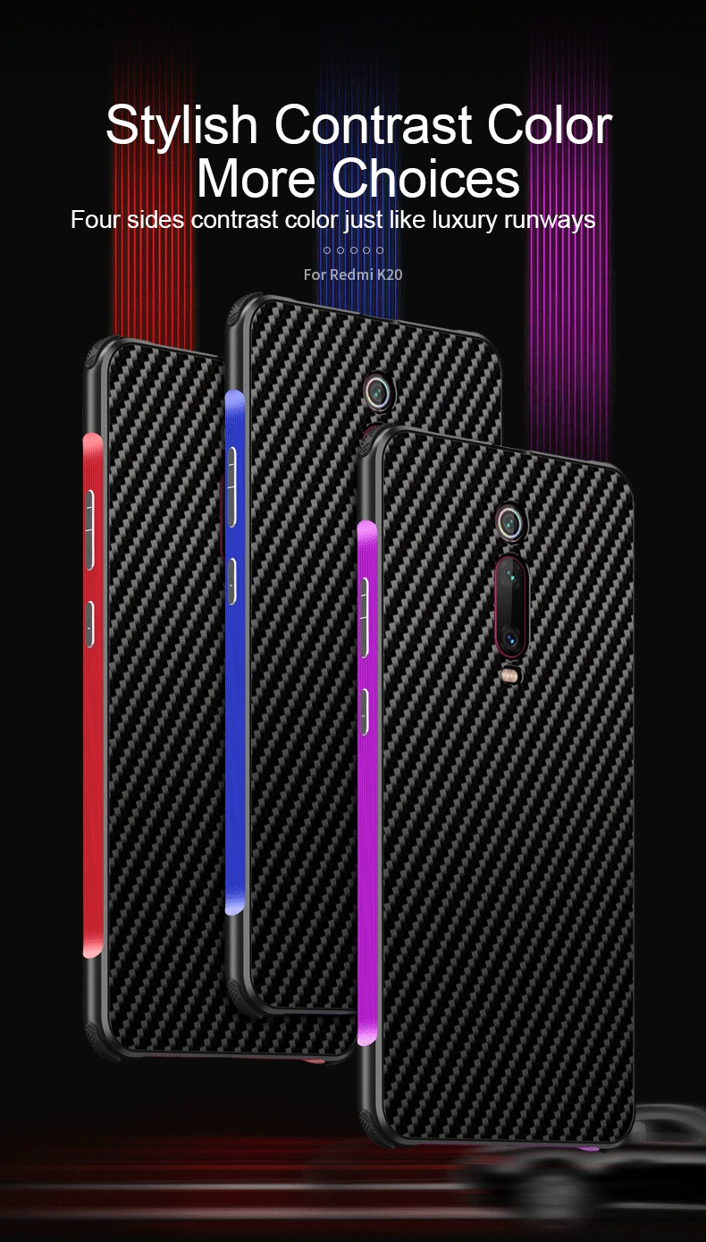 红米K20二氧碳纤维手机壳英文_05